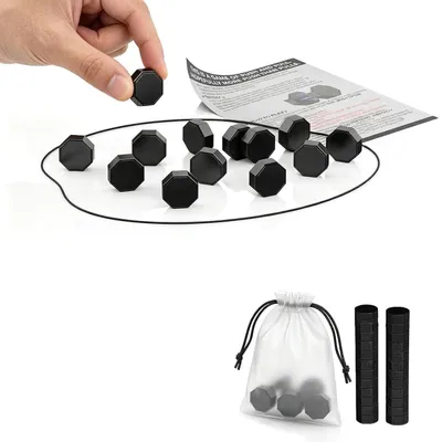 Productafbeelding van Magneetset - Touw - Magnetische set - Draagbaar - Magneet- en touwset