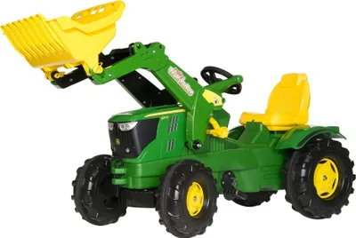 Obrázek produktu pro rolly toys rollyFarmtrac John Deere 6210R, 3 rok/roky, 4 kolo/kola, Zelená, Žlutá