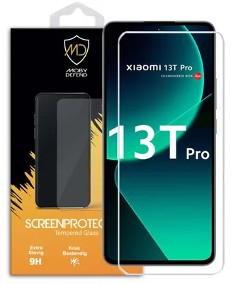 Productafbeelding van MobyDefend Screenprotector - Geschikt voor Xiaomi 13T Pro  -  Case-Friendly Screensaver - Gehard Glas