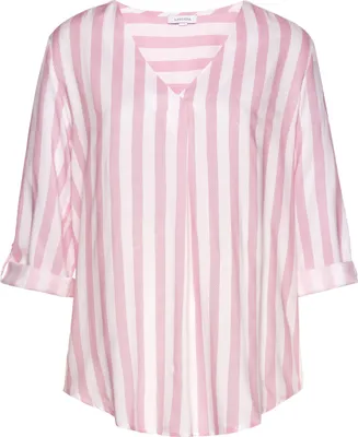 Produktbild von LASCANA Schlupfbluse weiß-rosa Größe 36
