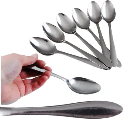 Produktbild von Suppenlöffel Esslöffel Besteck 6Er Set Glatt