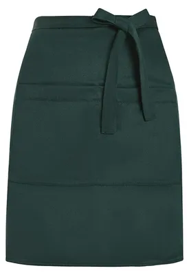 Produktbild von Kellner-Halbschürze mit großen Taschen, wasser- und ölbeständig, verstellbar, für Damen und Herren, Küche, Koch, Café, Restaurant, Bäckerei, Blumenladen, Barista