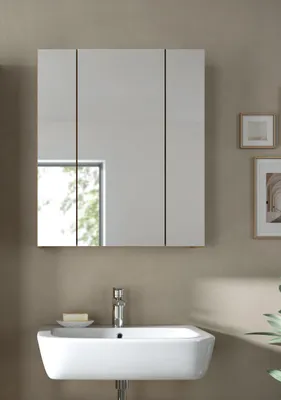 Produktbild von Ice Spiegelschrank Bad Eiche Nachbildung.