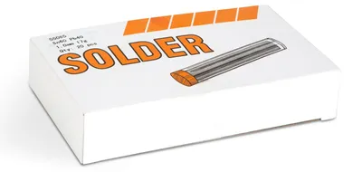 Produktbild von Professioneller Lötdraht auf Rolle Sn60/Pb40 - 1,0 mm, 17 g, 2 % Flussmittel für Präzisions- und Reparaturarbeiten in anspruchsvollen Anwendungen [55085] [55085]