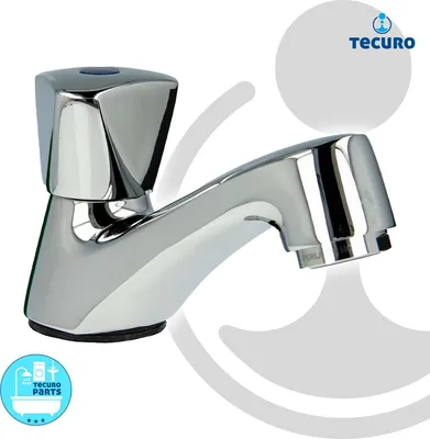 Produktbild von tecuro Standventil - Auslaufventil mit Strahlregler & Anschlussschlauch 300 mm
