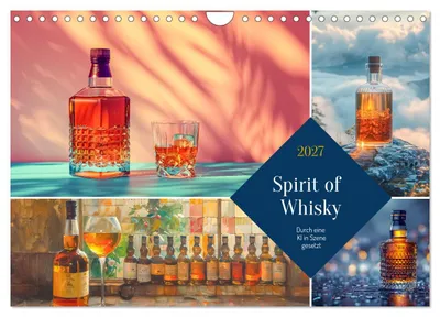 Produktbild von Spirit of Whisky (Wandkalender 2027 DIN A4 quer), CALVENDO Monatskalender
