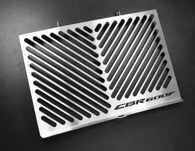 Obrázek produktu pro Kryt chladiče ZIEGER kompatibilní s Honda CBR 600 F Design Logo stříbrný