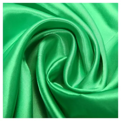 Produktbild von Satin Meterware (Grün) für Deko, Basteln, Kleidung 150cm breit UNI