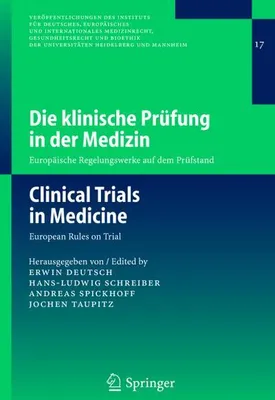 Produktbild von Die klinische Prüfung in der Medizin