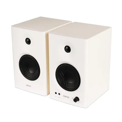 Produktbild von Edifier MR4 Aktive Studio-Monitore 2.0 (Paar) | 42W RMS | Präziser Nahfeld-Sound | Weiß