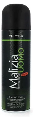 Zdjęcie produktu dla Pianka do golenia Schiuma Barba Vetyver 300ml - Malizia