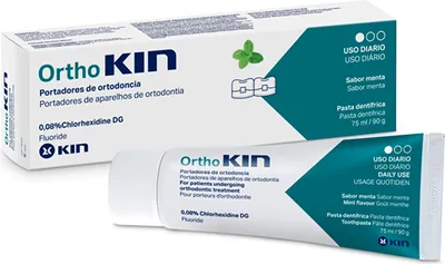 Zdjęcie produktu dla Kin Orthokin Pasta do zębów miętowa 75ml