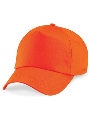 Produktbild von Beechfield B10 | Original 5-Panel Cap / Kappe / Mütze / Hut - Farbe: Orange - Größe: One Size