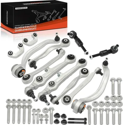 Image de Frankberg 1x Kit de Bras de Suspension Essieu Avant pour VW Passat Variant Audi A6 Avant 2.7L 2.8L 3.7L 4.2L 2001-2005