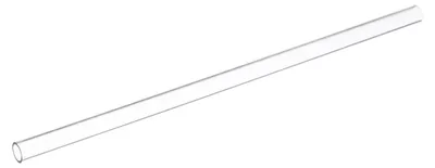 Polycarbonat-Rundrohr, klar, 10 mm ID x 13 mm AD, 305 mm