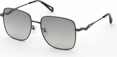 Productafbeelding van Zadig&voltaire SZV467S, zwarte glanzende zonnebril, model 56/17/140, voor dames
