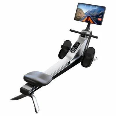 Productafbeelding van Roeimachine met speciaal „Gravity-systeem”, Bluetooth en een touchscreen van 40 cm