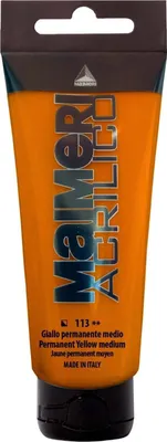 Immagine prodotto di Maimeri Acrilico Acrylová barva Giallo permanente medio 113 200 ml 1 ks