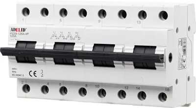 Produktbild von Wahlschalter Umschalter 1-0-2 125A 4-polig Reiheneinbau