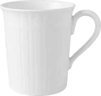 Produktbild von Villeroy & Boch Vorteilset 6 Stück Cellini Becher mit Henkel Premium Porcelain weiß 1046004870