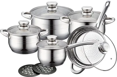 Obrázok produktu pre Royalty Line RL-1232: 12-dielna sada nerezového riadu