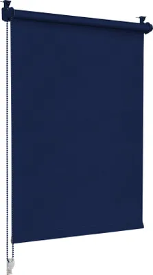 Produktbild von Sonello Verdunkelungsrollo Klemmfix ohne Bohren 65 x 130 Dunkelblau Verdunklungsrollo Fensterrollo Rollo Seitenzugrollo Klemmrollo für Fenster & Tür