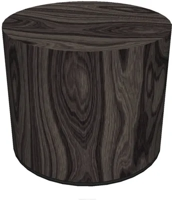 Produktbild von Bertoni Pouffe | Hocker | Stoffhocker | Ottomane | Sitzpouffe | D40 x 40 cm | Pouffe für Garten oder Wohnzimmer | Druck