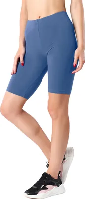 Produktbild von Merry Style Damen Kurze Leggings aus Viskose MS10-414 (Jeans, XS)