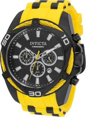 Immagine prodotto di Invicta Bolt 46037 Orologio da uomo - Movimento al quarzo - Acciaio inossidabile con quadrante nero - 50 mm