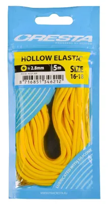 Produktbild von Cresta Hollow Elastische Linie 5 M Gelb 2.8 mm Gelb 2.8 mm