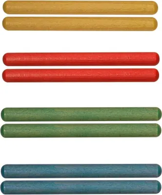 Image de Happy Kidz Claves en bois de hêtre coloré couleur : vert 21403262038-vert
