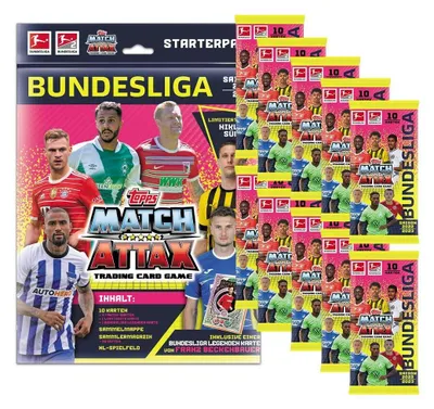 Zdjęcie produktu dla Topps Match Attax 2022/23 - 1 starter + 10 boosterów