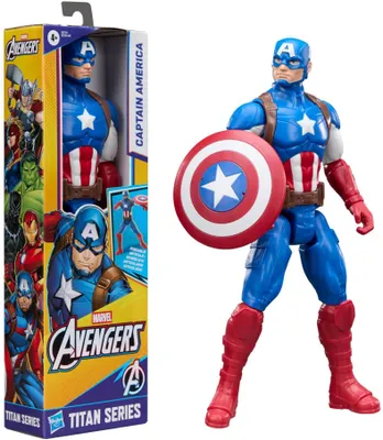 Produktbild von Marvel Avengers Titan Serie Captain America, 4 Jahr(e)
