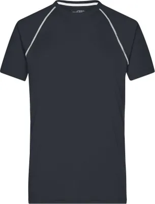 Produktbild von Funktions-Shirt für Fitness und Sport black/white, Gr. S