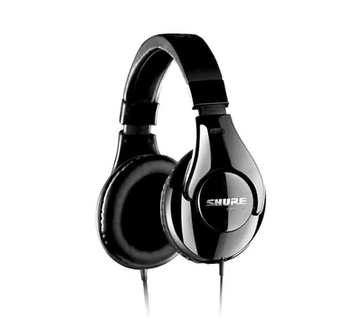 Obrázek produktu pro Shure SRH240A, Kabel, Hudba, Sluchátka, Černá