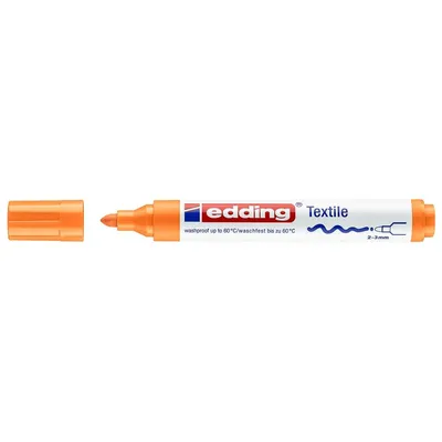 Obrázok produktu pre edding 4500 textilný popisovač neónovo oranžový