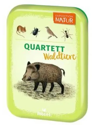 Produktbild von Expedition Natur Quartett Waldtiere