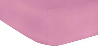 Produktbild von Mr.Sandman Full Elasthan de Luxe Spannbetttuch Rosa 90-100x200-220cm 240g/m²