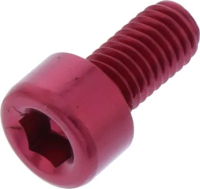 Obrázek produktu pro Šroub s válcovou hlavou JMP Bolt M5x0,8mm 10mm hliníková červená