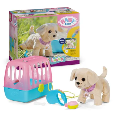 Produktbild von BABY born Mein Hund Lucky mit 5 verschiedenen Funktionen für Kinder ab 3 Jahren