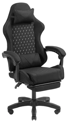 Produktbild von Mars Gaming MGC-X Fabric, PC-Gamingstuhl, 120 kg, Gepolsterter Sitz, Gepolsterte Rückenlehne, 190 cm, Schwarz