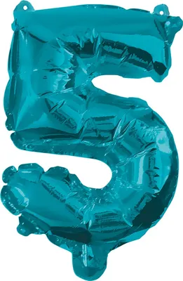 Image de Ballon Chiffres env. : 30 cm de haut Chiffre 5