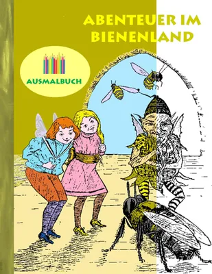 Produktbild von Abenteuer im Bienenland (Ausmalbuch)