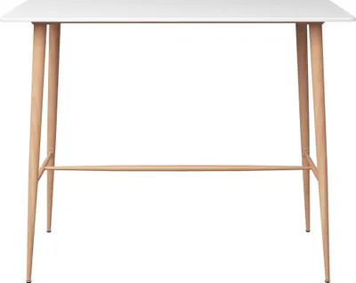 Produktbild von vidaXL Bartisch Weiß 120x60x105 cm