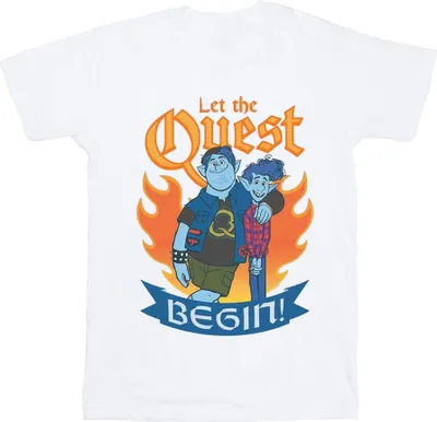 Produktbild von Disney - "Onward Let The Quest Begin" T-Shirt für Damen BI42373 (S) (Weiß)