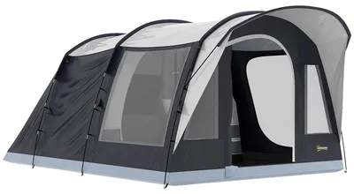 Produktbild von Tunnelzelt fš¹r 2-4 Personen, Schlafzimmer, Wohnbereich, wasserdicht, marineblau