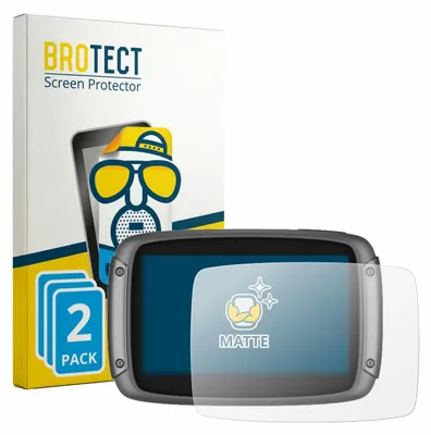 Produktbild von 2x BROTECT Schutzfolie für TomTom Rider 500 / 550 matt entspiegelt