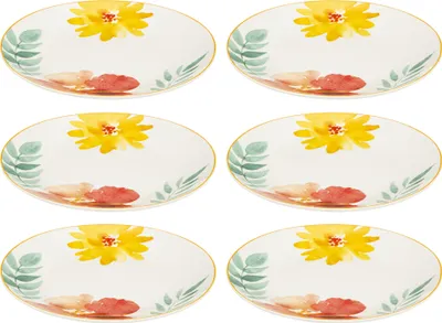 Obrázok produktu pre Dezertný tanier MARGAUX, porcelán, 6 ks × Ø 19 cm