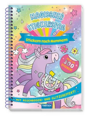 Produktbild von Trötsch Beschäftigungsbuch Stickerbuch Magischer Stickerspaß