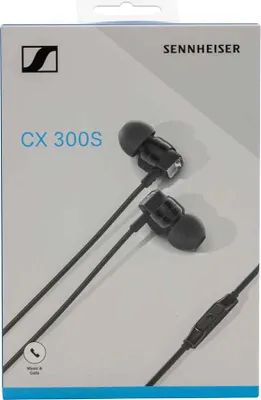 Productafbeelding van Sennheiser CX 300S, oordopjes met kabel, zwart